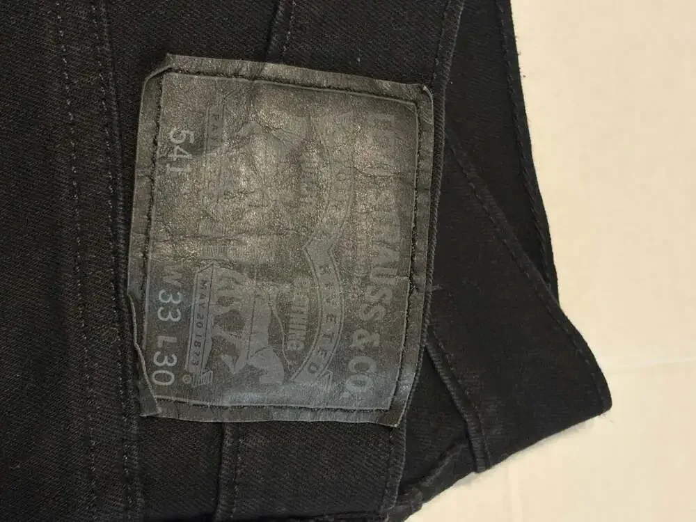 Levi's 541 Athletic Taper Black Jeans #1271